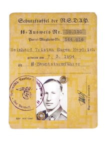 Document Named to Reinhard Heydrich