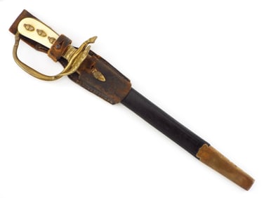 German WWII Forestry Officers Hirschfanger Cutlass by WKC SOLINGEN