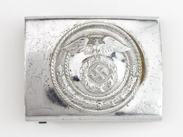 Scarce German WWII SS / NSKK Belt Buckle