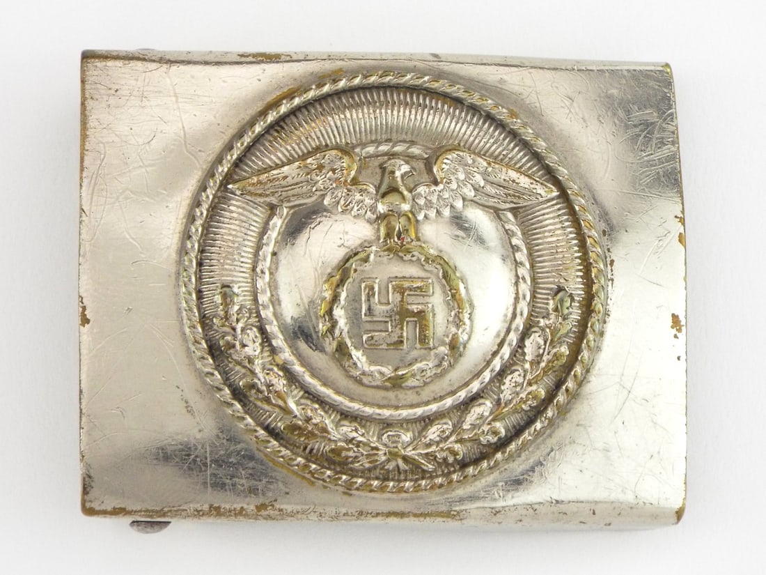 Scarce German WWII SS / NSKK Belt Buckle: Scarce German WWII SS / NSKK Belt Buckle