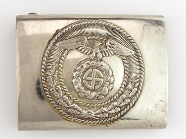 Scarce German WWII SS / NSKK Belt Buckle
