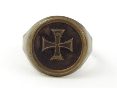 Imperial German 1914 - 1918 Iron Cross Ring