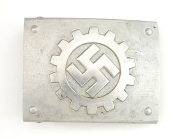German WWII Labor Front Belt Buckle RZM M4/24