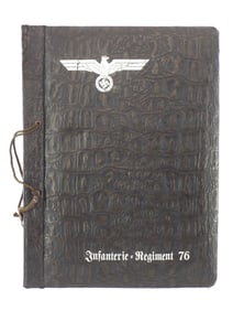 German WWII 77th Infantry Regiment Photo Album