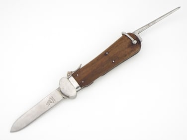 VERY GOOD German WWII Luftwaffe Gravity Knife by SMF SOLINGEN