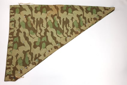 German WWII  Luftwaffe Zeltbahn Tent Quarter & Poncho
