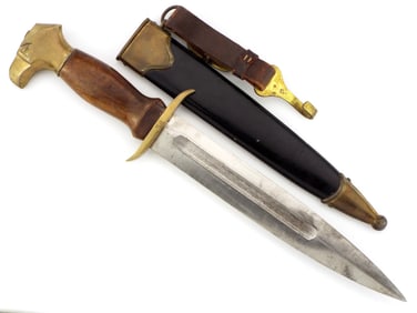 Extremely Scarce Slovakian WWII Hlinka Guard Dagger with Hanger