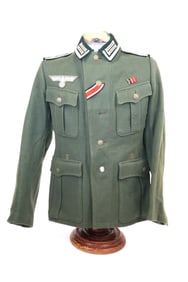 German WWII Army Officers M36 Wool Tunic