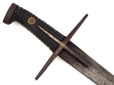 Very Impressive Hungarian or Polish Hussar KARABELA Battle Sword with Broad Blade