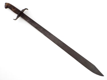 Unusual Antique 17th-18th Century ESPADA ANCHA Sword Spanish Colonial Conquistador.
