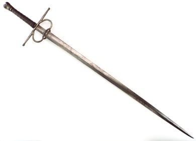 Very GOOD Victorian Spanish Hand and a Half BASTARD Sword.