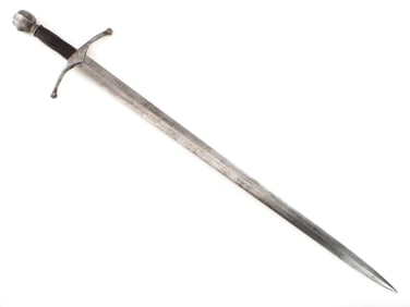 Antique German Or English Renaissance Era Knight's Broadsword
