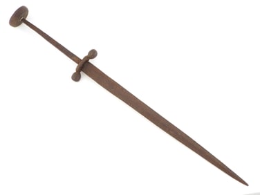 14th c English Medieval Knight Quillon Dagger