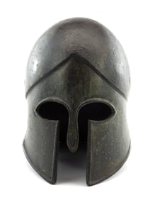 Museum Quality Antique Corinthian small Bronze Helmet