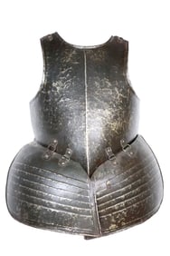 Victorian Italian Pikeman's 17th Century Armor Style Breastplate