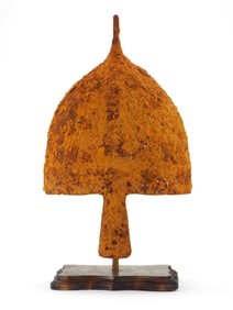 Rare Medieval Excavated Viking era Heavy Nasal Helmet