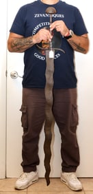 Unusual Massive Two-handed Flamberge Sword