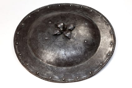 18-19th Century Italian Metal Round Shield