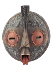 African Handcrafted Wood Mask