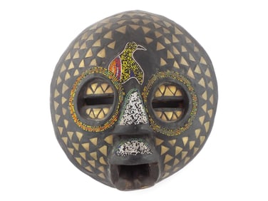 African Handcrafted Wood Mask