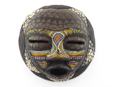 African Handcrafted Wood Mask