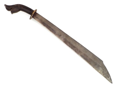 Good Antique Antique Indonesian PARANG Dagger