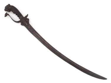 17th C. Sri Lanka Kastane Sword