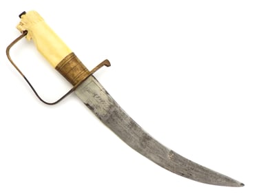 Unusual Naval Dirk Dagger With FINE Balinese Handle