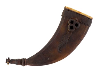 RARE Early 17th C. German Wheellock Spanner/Priming Flask
