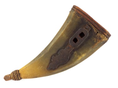 17th C. German Wheellock Spanner/Priming Flask