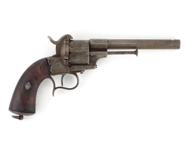 American Civil War era E. Lefaucheux Model 1854 12mm Revolver