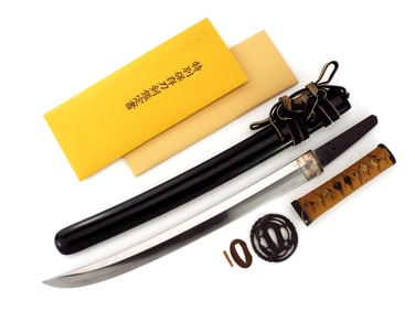 FINE SIgned and Papered Japanese Samurai Tanto