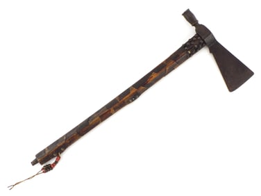 Native American Plains Indian Pipe Tomahawk