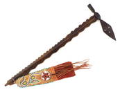 Very Unique And Stunning Woodland Spontoon Pipe Tomahawk