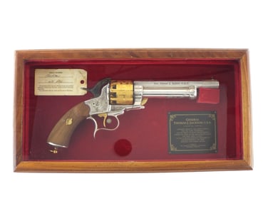 General Thomas J. Jackson COMMEMORATIVE .44 Cal LeMat 9 Cylinder Revolver