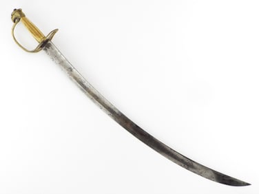 American War of 1812 to Civil War Eagle Head Officer's Sword