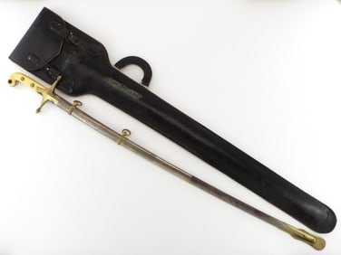 American WWII era Marines Officer Mameluke Sword.FINE HANDLE