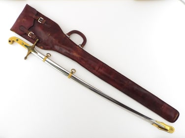 American WWII era Marines Officer Mameluke Sword.FINE HANDLE