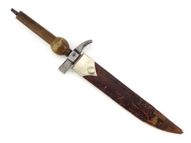 American Civil War Plug Bayonet Bowie Knife with Tools for Saddle Maker