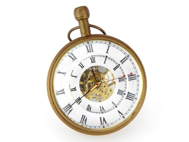 Glass Ball Desk Paperweight Clock