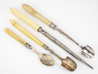 Victorian Hallmarked Serving Utensils