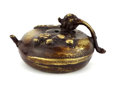 Antique Chinese Bronze Water Dropper