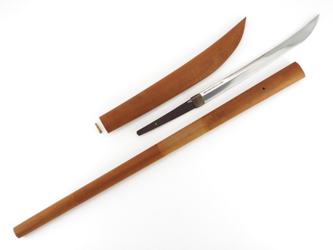 Japanese Samurai Naginata Edo Meimei: Japanese Samurai Naginata Edo Meimei Full Length 46 Inches Blade Length 14.5 Inches