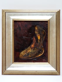 Oil on canvas by Kirill Georgievich Daneliya