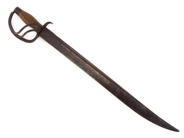 Unusual American Civil War Sword Conversion Into Bowie Knife Most Likely Confederate