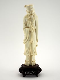 19th Century FINE Bone Japanese Carvings