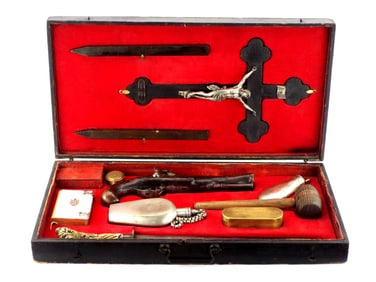Fantastic Quality 19th C. Vampire Slayer Kit