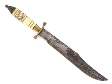 Interesting American Mexican War Bowie Knife Probably Used in Civil War