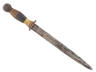Interesting American Mexican War Bowie Knife Probably Used in Civil War