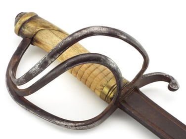 Pre American Civil War Era Cavalry Sword Probably Used By South